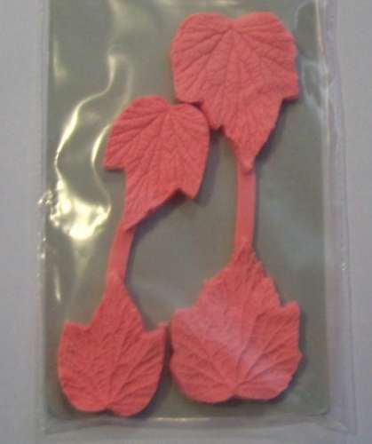 Ivy Leaf Silcone Veiner Set - Click Image to Close